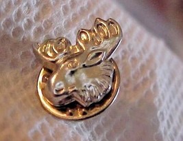 Fraturnal Order of the Moose Club Lapel Pin Silver Vintage - £5.48 GBP