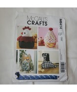 McCALL&#39;S HEN, OWL, DOG AND CUPCAKE DOOR &amp; DRAFT STOPS   -  UNCUT PATTERN... - £10.27 GBP