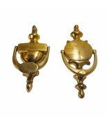 Lot of (2) Different Solid Forged Brass Door Knockers 8&quot; &amp; 8.5&quot; long - €37,36 EUR