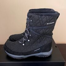 Columbia Minx Shorty III Womens 7.5 Black Waterproof Quilted Winter Boot... - $39.59
