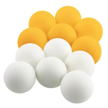 1 Star Table Tennis Balls White/Orange (Pack of 12) - £23.47 GBP