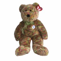 Beanie Baby Babies 2001 Speckles 14&quot; Tall Tie Dye Bear Plush Stuffed Animal Tag - £9.61 GBP