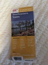 AAA Map Southeastern States Travel Street Driving Road Automobile Hwy 04-06 - £3.10 GBP