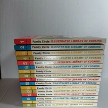 Vtg All 16 Volumes Complete Set Of Family Circle Illustrated Library Of Cooking - £170.31 GBP
