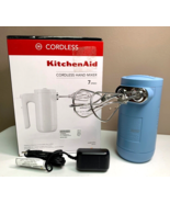 KitchenAid 7-Speed Cordless Hand Mixer LIGHT BLUE New In Box - £70.39 GBP