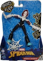 New Spider-Man E76885X21 Marvel Spider-Man Bend And Flex Ghost-Spider - $17.81