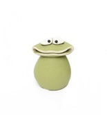 Froggi Concrete Frog Indoor Outdoor Garden Figurine Green Sm 4.5&quot; H - $225.99 MXN