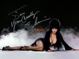 Elvira Cassandra Peterson Original Hand signed 8x10 Autograph COA - £45.59 GBP