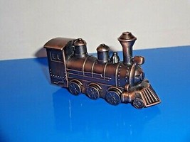 Copper Metal Steampunk Train Engine Pencil Sharpener Aprox 3&quot; Long Style - £3.21 GBP