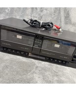 Technics Stereo Double Cassette Deck RS-T11 Tested Works Vintage - $49.99