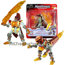 Year 2005 Transformers Universe Scout Class 5&quot; Figure Terrorcon DOOM-LOCK T-Rex - £40.08 GBP