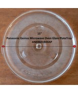 15&quot; Panasonic Genius Microwave Oven Glass Plate/Tray Clean! Rare! - $2,425.05 MXN