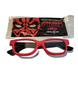 Star Wars Episode 1 The Phantom Menance Darth Maul 3D Glasses Collectible - $91.22 MXN