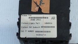 06 Nissan Pathfinder 4.0 4x2 ECU ECM Computer BCM Ignition & Key MEC80-460 B1 image 3