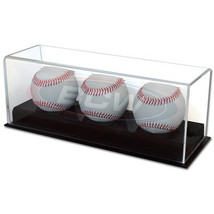 BCW Acrylic Triple Baseball Display Case - £60.60 GBP