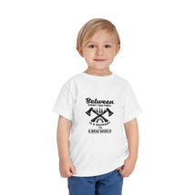 Toddler Boy Short Sleeve Tee with Unique &quot;Between Every Two Pines&quot; Natur... - £15.38 GBP