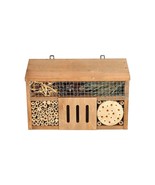 Handcrafted Mason Bee Hotel for a Sustainable Garden - Insect Bug Shelter - £140.64 GBP
