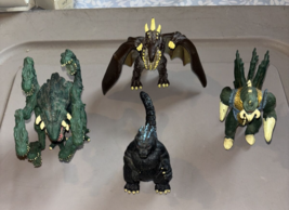 Vtg Godzilla Kaiju action figure lot Toho TrendMasters 94/95 Gigan, Biol... - $46.74