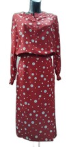 Woman Dress Summer Light Polka Dot Pret-a-Porter 42 - 46 Ita Fashion Young Cool - £78.88 GBP+