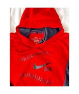 Nike Therma-Fit BSBL Red Gray Hoodie Men’s XL Pullover Fleece Sweatshirt - $458.07 MXN