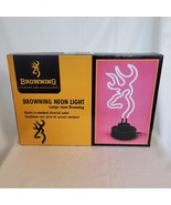 Browning Led Neon Light Sign Stand Up Logo Sign Gun / Shop / Garage New ... - $659.52 MXN