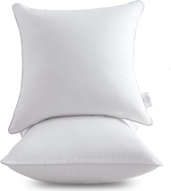 18 X 18 Pillow Inserts (Set Of 2) By Oubonun - Throw Pillow, White Couch Pillow - £31.60 GBP