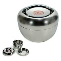 STAINLESS STEEL INSULATED LUNCH BOX 1 liter 30 oz Bento Tiffin Stacking ... - $6.90 CAD