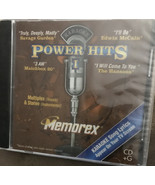 POWER HITS 1 - KARAOKE CD + G - MEMOREX - BRAND NEW SEALED - £11.95 GBP