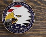 Extraterritorial Investigations FBI Los Angeles Challenge Coin #164W - £58.39 GBP