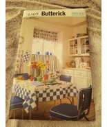 BUTTERICK CRAFTS Pattern 6369  KITCHEN CURTAIN VALANCE TOASTER COVER UNCUT - £6.34 GBP