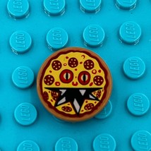 LEGO Scarecrow Special Delivery Pizza Monster Round Tile Printed 2x2 Min... - $14.99