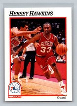 1991-92 Hoops Hersey Hawkins #161 Philadelphia 76ers - £1.56 GBP