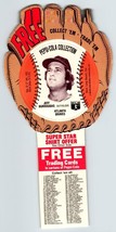 Pepsi-Cola Baseball Trading Card 1977 Jeff Burroughs Atlanta Braves MLB Trade - £8.83 GBP