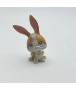 Littlest Pet Shop LPS #75 Bunny Rabbit Orange White Blue Dot Eyes Preowned - $101.39 MXN