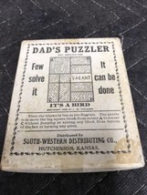Dad&#39;s Puzzler wood puzzle game VINTAGE! - £7.06 GBP