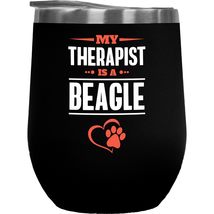 Make Your Mark Design Cute Beagle Therapist Coffee &amp; Tea Gift Mug Mercha... - $27.71