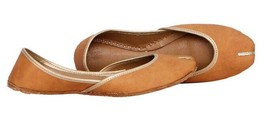 Camel Beige Simplicity - Handmade Beige Women Flat Shoes Ballet Flats Black shoe - £93.82 GBP