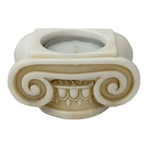 Greek Roman Ionic Order Capital Column Candle Holder Pillar Decor Small - $699.02 MXN