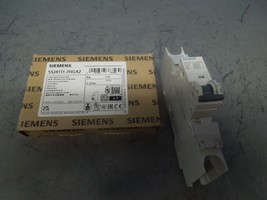 Siemens 5SJ4111-7HG42 Char. C 5A 1P 277V Din Rail Breakers New Surplus - $30.00