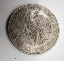 1979 Mexico 1 Un Peso Morelos Estados Unidos Mexicanos Mexican Coin - Circulated - £13.88 GBP