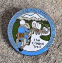 The Oregon Trail 1980 BMW Owner MOA National Rally Souvenir Motorcycle Lapel Pin - $14.99