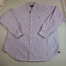 Ralph Lauren Blake Striped Button Down Shirt Men’s L Cotton Hong Kong - $60.55 CAD