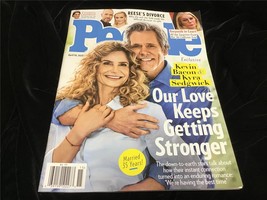 People Magazine April 10, 2023 Kevin Bacon &amp; Kyra Sedgwick - £8.08 GBP