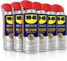 Smart Straw Sprays With Silicone Lubricant In 11 Oz [6-Pack] By Wd-40. - £48.04 GBP