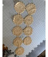 Vintage Hand Crocheted Doily #33a - £5.50 GBP