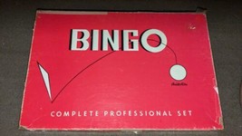 Vintage Built Rite 1950 : Bingo game - Complete Professional Set - £31.57 GBP
