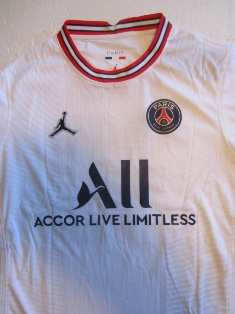Camisola Paris Saint Germain PSG Kylian Mbappé 7 Equipamento 3ª 2021 2022 – equipamentos de