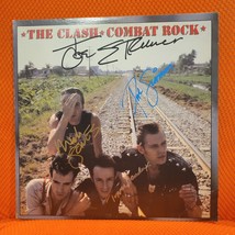 The Clash Signed lp Combat Rock Masterdisk, 4 members Original, Vintage,... - €241,52 EUR