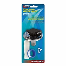 Valterra A01-0165VP Black 2-3/4&quot; Die Cast Flange Carded Water Inlet - £8.88 GBP