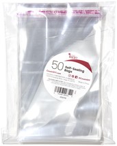 Self-Sealing Bags 50/Pkg-4.125&quot;x6.125&quot; - $16.96